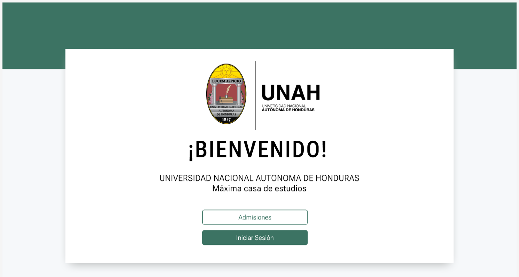 🏫 Sistema de la UNAH